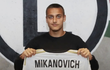 18-гадовы беларус Эрык Мікановіч дэбютаваў у асноўнай камандзе «Легіі»