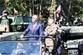 Навроцкий вспомнил белорусов в речи на военном параде