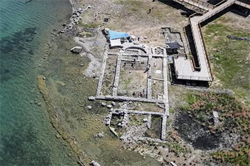 Под озером в Турции нашли 1700-летнюю церковь