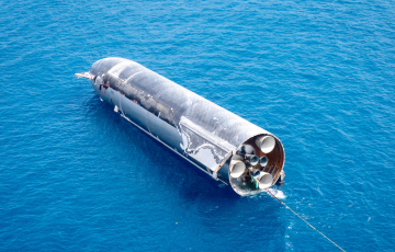 Касмічны карабель SpaceX раптам з'явіўся ля берагоў Аўстраліі