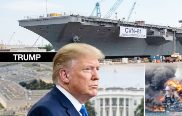 Трамп решил назвать своим именем авианосец