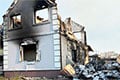 Удар РФ по Киевской области: семья сняла на видео свое спасение