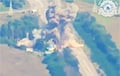 A Ukrainian MiG-29 Destroyed A Concentration Of Russian Infantry