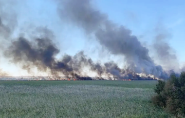 Major Fire Near Anapa: Blaze Is Approaching Residential Areas