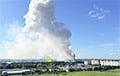 Под Петербургом вспыхнул масштабный пожар после взрыва