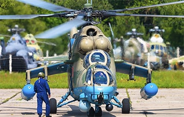 Беспілотнікі паразілі верталёты Мі-35 і Мі-8 на авіябазе ў Таганрогу