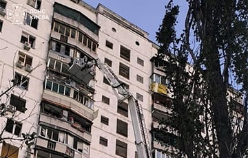 У Кіеве шмат разбурэнняў і параненых пасля ракетнай атакі РФ