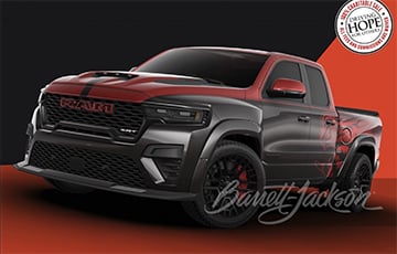 Новейший пикап Ram продали за $1,5 миллиона