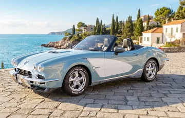 An Unusual Hybrid Of A Mazda And A Chevrolet Corvette Has Been Created In Japan
