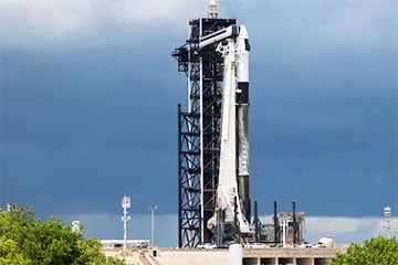 SpaceX запусціла ракету Falcon 9 з сакрэтнай карыснай нагрузкай
