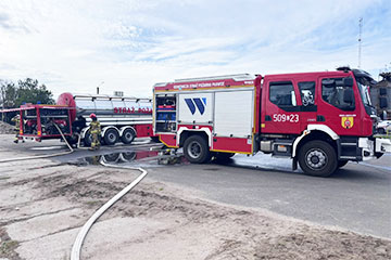 На збожжасушылцы ў Польшчы выбухнулі 10 рэзервуараў з газам