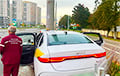 In Minsk, A Taxi Driver Fell Asleep At The Wheel And Crashed Into A Streetlight