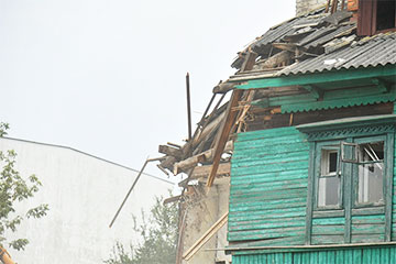 У Баранавічах зносяць разыначку гарадской архітэктуры