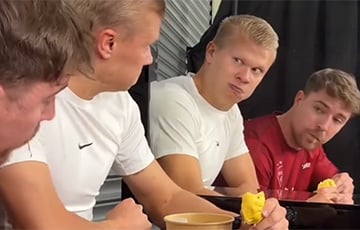 Футболист Холанд и блогер MrBeast взорвали сеть, воссоздав вирусный ИИ-мем