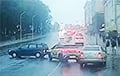 В центре Минска зафиксировали разворот на 360 градусов