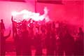 Фанаты Макса Коржа устроили во Франкфурте несанкционированное файер-шоу