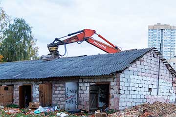 На Кольцова в Минске сносят двухэтажки