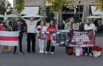 Belarusians Living In Switzerland Held A Solidarity Rally In Zurich