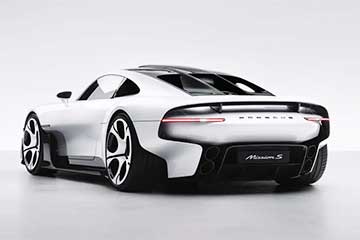 Porsche паказала суперкар будучыні