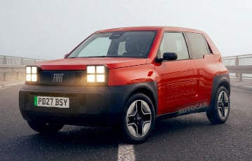Fiat рыхтуе канкурэнта танным электрамабілям
