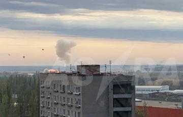 У Варонежы палае ваенны аэрадром «Балтымор»