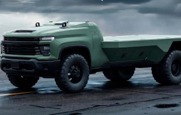 Chevrolet прапанавала арміі ЗША беспілотны электрамабіль