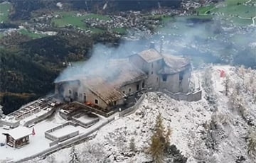 A Fire Has Broken Out Again At Hitler's "Eagle's Nest" In Germany