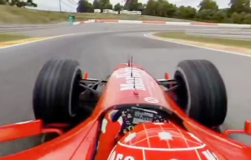 AI Turned Schumacher's Race In A Video Game Into A Nearly Realistic TV Broadcast