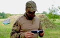 ВСУ с помощью сеткомета сбили российский дрон, преследовавший автомобиль