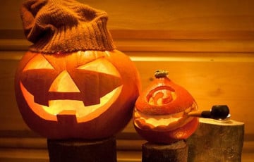 Видеофакт: Брестчане отмечают Хеллоуин
