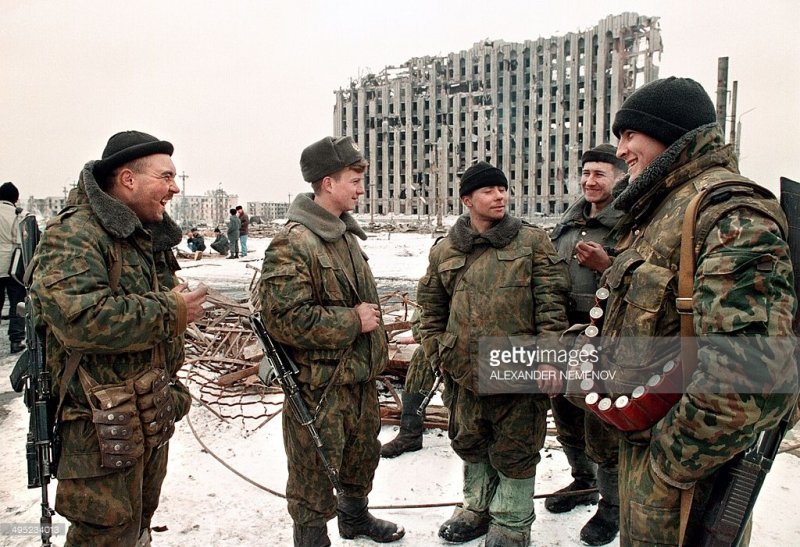 Фото грозного во время войны 1995