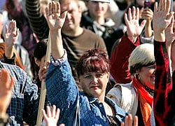 Гомельские предприниматели протестуют против ставок аренды