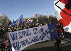 European Council follows 12 EU proposals on development relations with Belarus