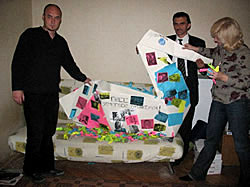 Праваабаронцы перададуць пасылку міністру Навумаву