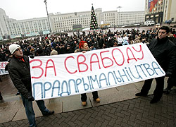 Belarus one of mostly unfree countries in world