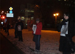 Акции солидарности прошли в Минске. Задержаны 10 человек (Фото)