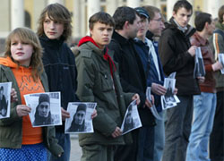 People protest and demand freedom in Minsk (Photo)