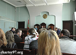 Свидетели-милиционеры впервые увидели участников «Процесса 14-ти» в суде (Фото)