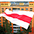 В выходные над Минском развевались бело-красно-белые флаги (Фото)