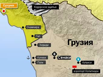 Российские войска оккупировали значительную часть Грузии (Видео)