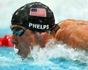 Американец Майкл Фелпс стал семикратным чемпионом Олимпиады
