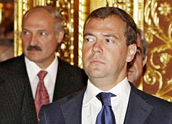 Gas price remain secret after negotiations of Lukashenka and Medvedev (Video)