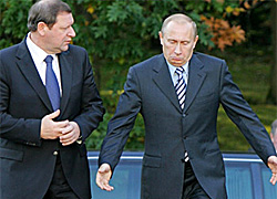 На встрече в Москве Сидорский снова просил у Путина денег