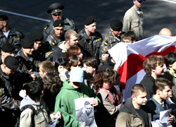 On May 1 riot policemen disbanded solidarity rally in Belarus (Photo, video)