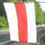 Бело-красно-белые флаги в Осиповичах (Фотофакт)