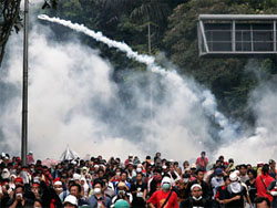 В Малайзии подавлена  многотысячная акция протеста