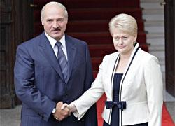 Dalia Grybauskaitė wished victory to last dictator of Europe