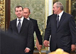 Лукашенко просил в Кремле денег, но ему не дали