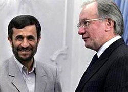 Martynau met with Ahmadinejad (Photo)