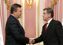 Ющенко напутствовал Януковича